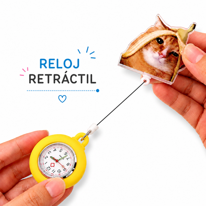 Reloj Retráctil Gatuno 😺
