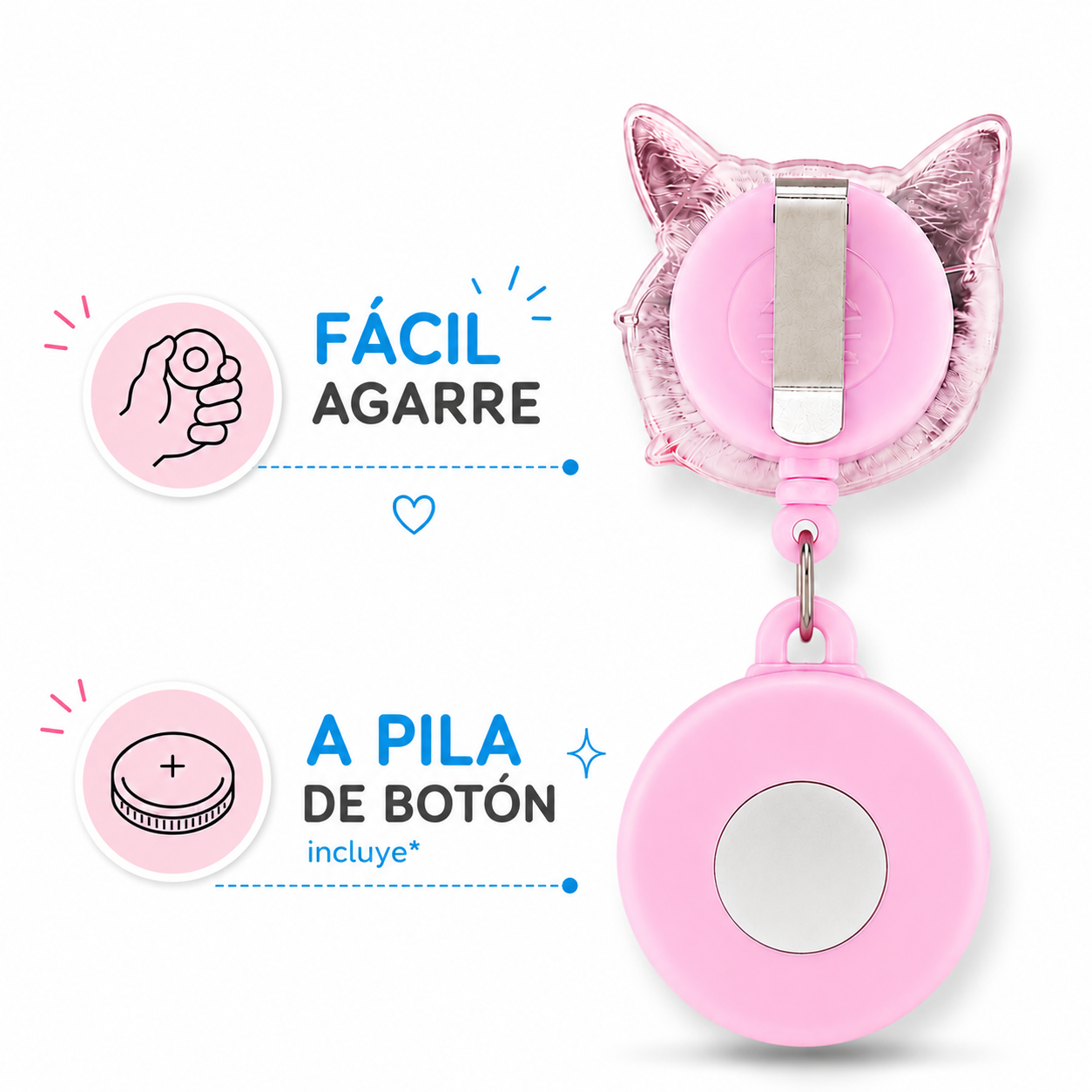 Reloj Retráctil Gatuno 😺