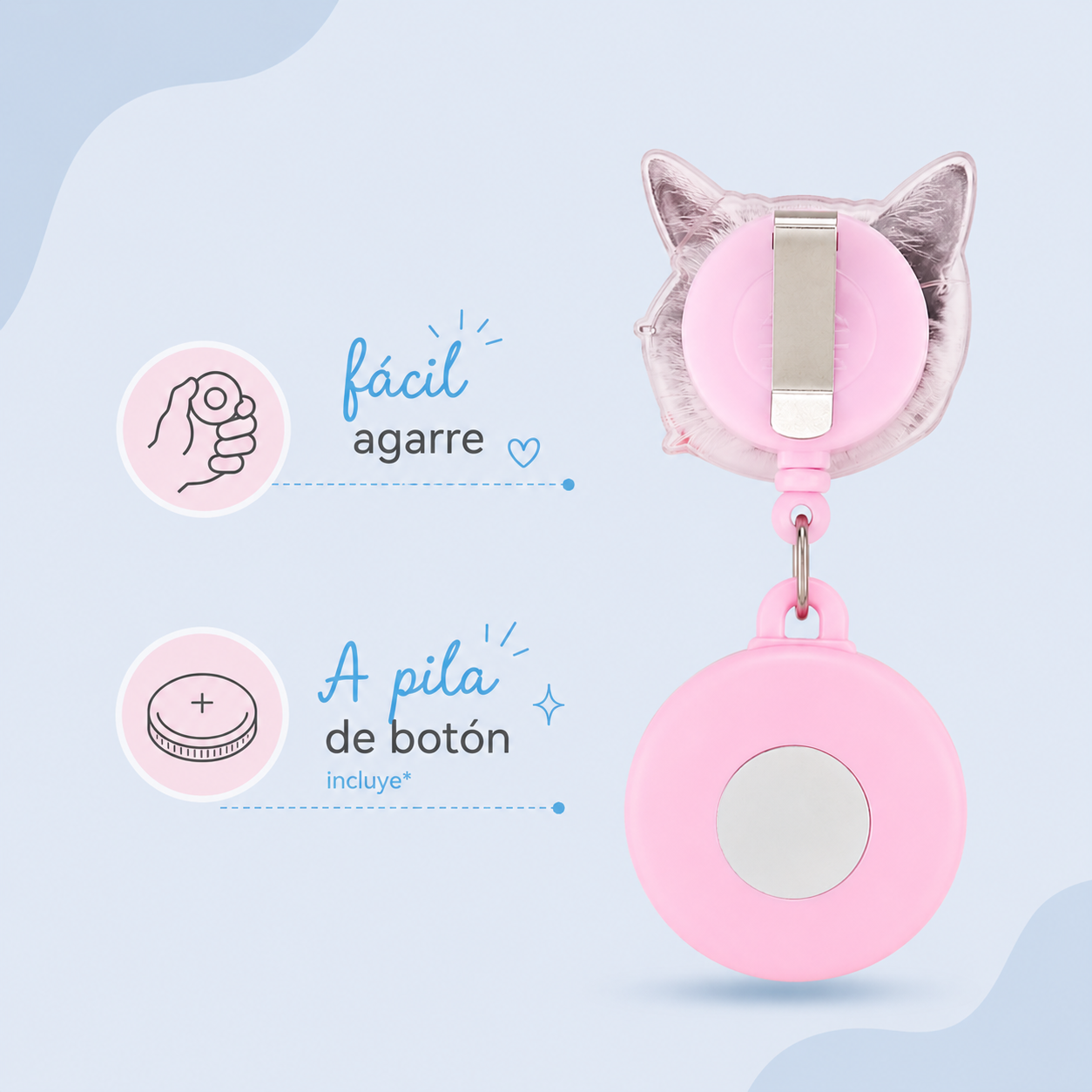 Reloj Retráctil Gatuno 😺