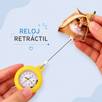 Reloj Retráctil Gatuno 😺